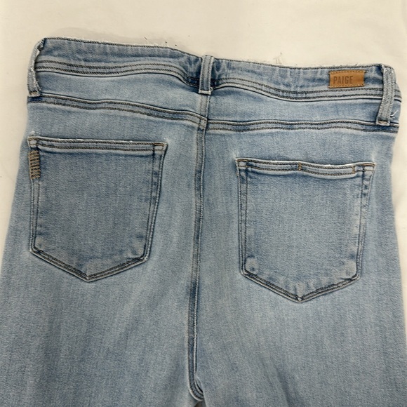Paige High Rise Sarah Slim Jeans Size 31 - Picture 5 of 7